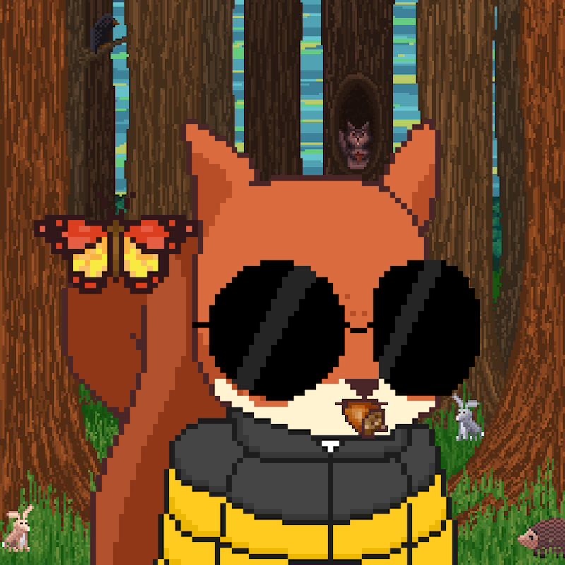 Pixel Squirrels #1446